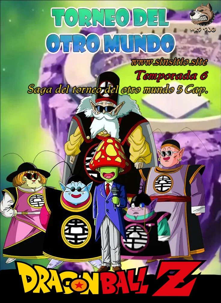 Dragon Ball Z (1993) - Saga del torneo del otro mundo (5 Cap.) HEVC 1080p (Spanish)