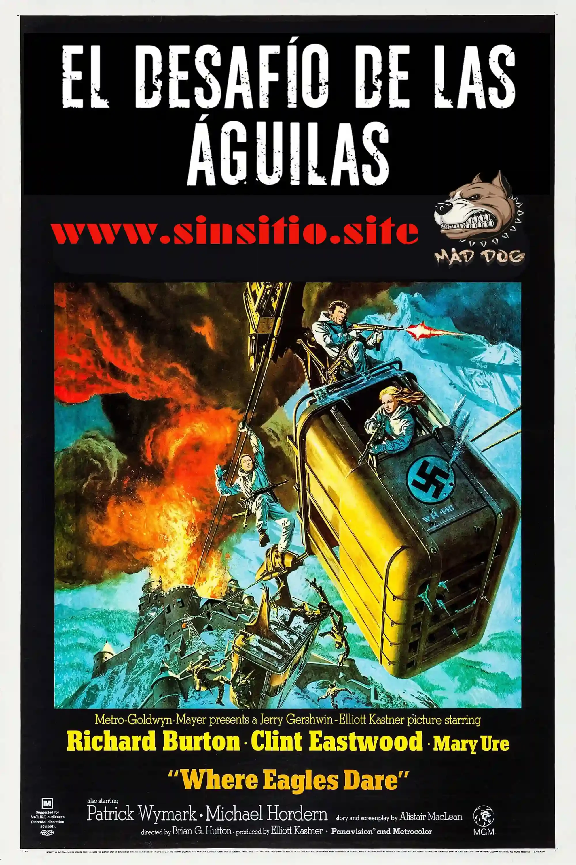 El desafio de las Aguilas (1968).HEVC BDrip 1080p (Spanish-English+Subs)