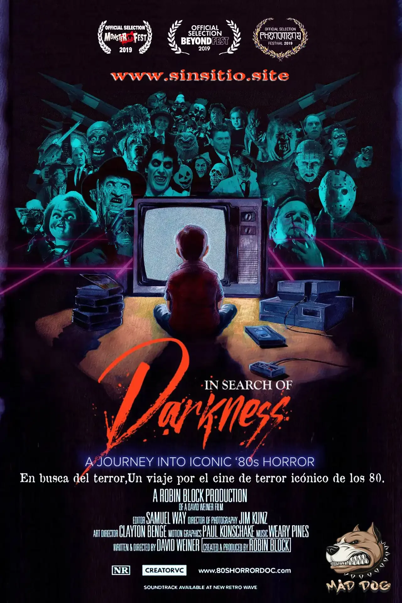 En busca del terror,Un viaje por el cine de terror icónico de los 80 (2019).