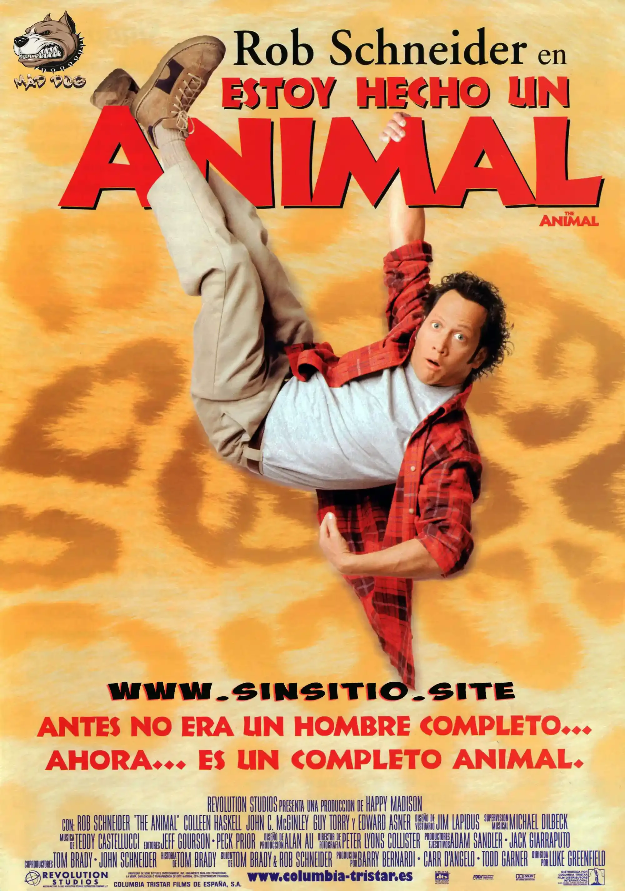 Estoy hecho un animal (2001).BDrip 1080p (Spanish-English+Subs)