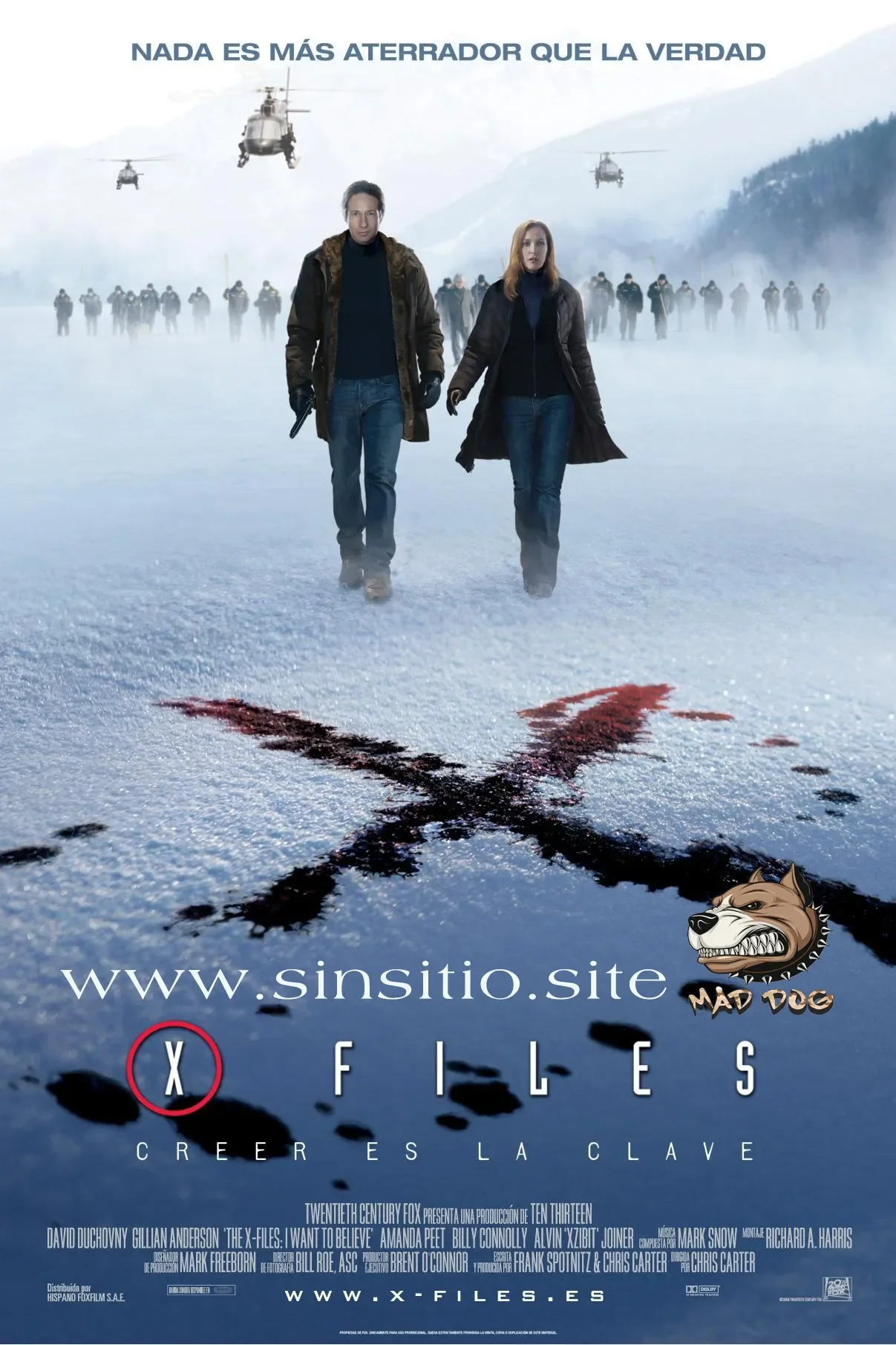 Expediente X Creer es la clave (2008).HEVC BDrip 1080p (Spanish-English+Subs)