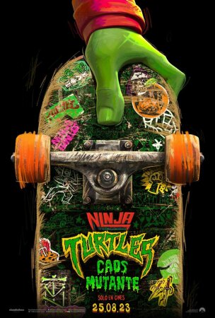 Ninja Turtles Caos mutante (2023) Jeff Rowe, Kyler Spears