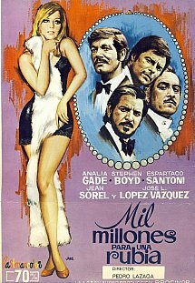 Mil millones para una rubia (1972) DVDrip