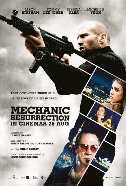 Mechanic Resurrection (2011) BDRip 1080p H264 Castellano Inglés  AC3 5.1 Subt