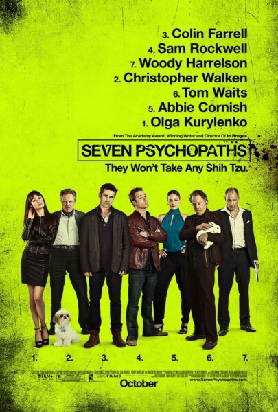 7 psicópatas (2012)BDRip 1080p H264 Castellano AC3 5.1 Ingles DTS 5.1 Subt