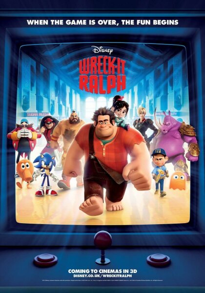 Rompe Ralph (2012) BDRIP 1080p HEVC Castellano AC3 5.1 Ingles DTS 5.1