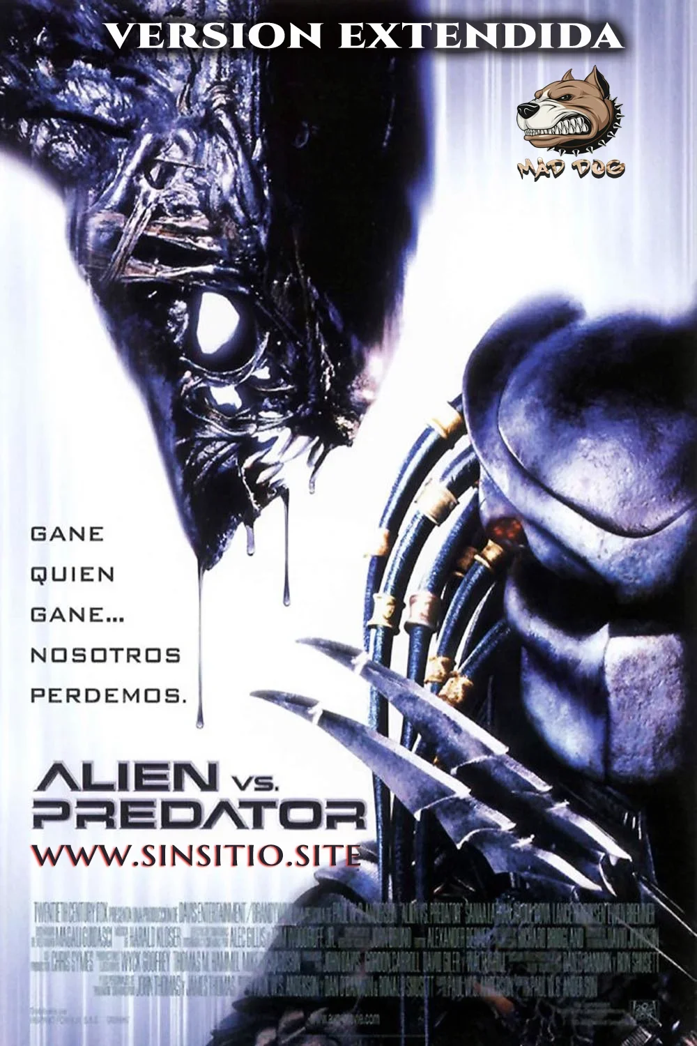 Alien vs Predator (2004).(Ver.Ext) HEVC BDrip 1080p (Spanish-English+Subt)