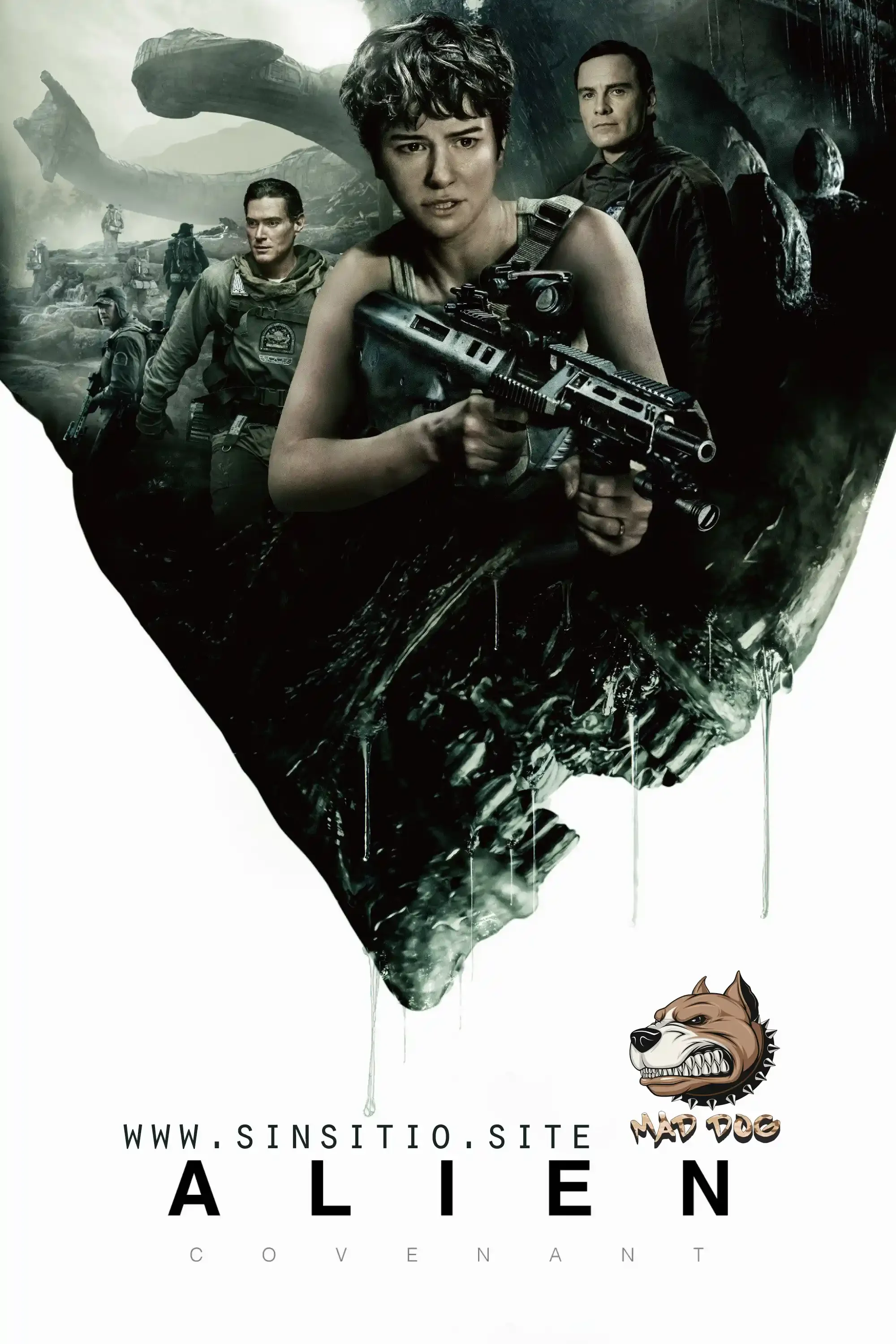 Alien Covenant (2017).HEVC BDrip 1080p (Spanish-English+Subt)