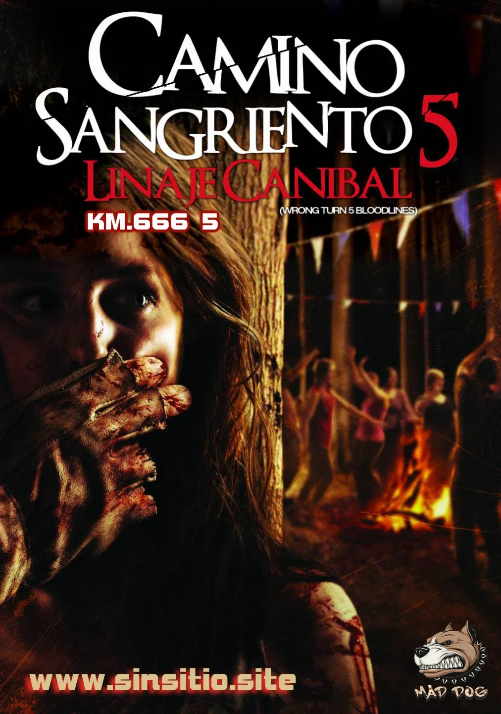 Camino Sangriento 5,Linaje Caníbal (2012).BDrip 1080p (Spanish-English+Subt)