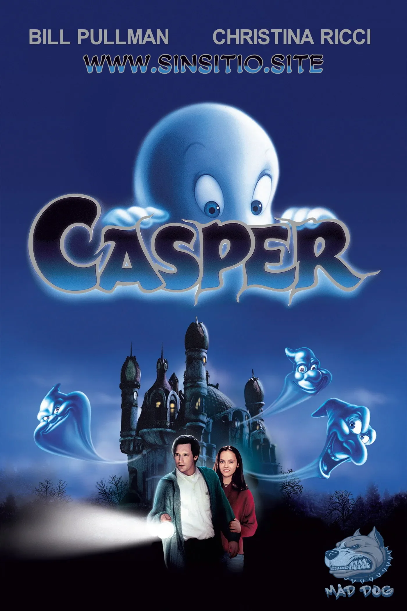 Casper (1995).BDrip 1080p (Spanish-English+Subs) Mkv + 720p Avi
