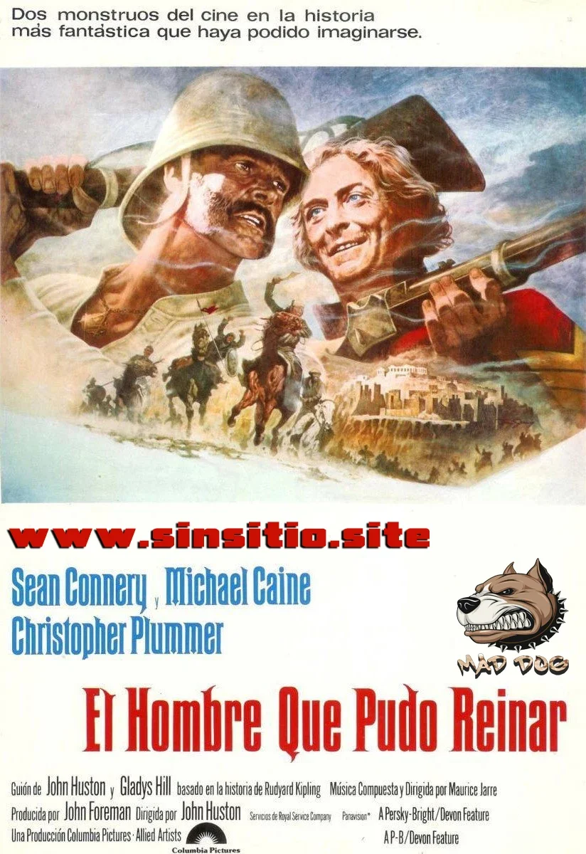 El hombre que pudo reinar (1975).HEVC BDrip 1080p (Spanish-English+Subs)