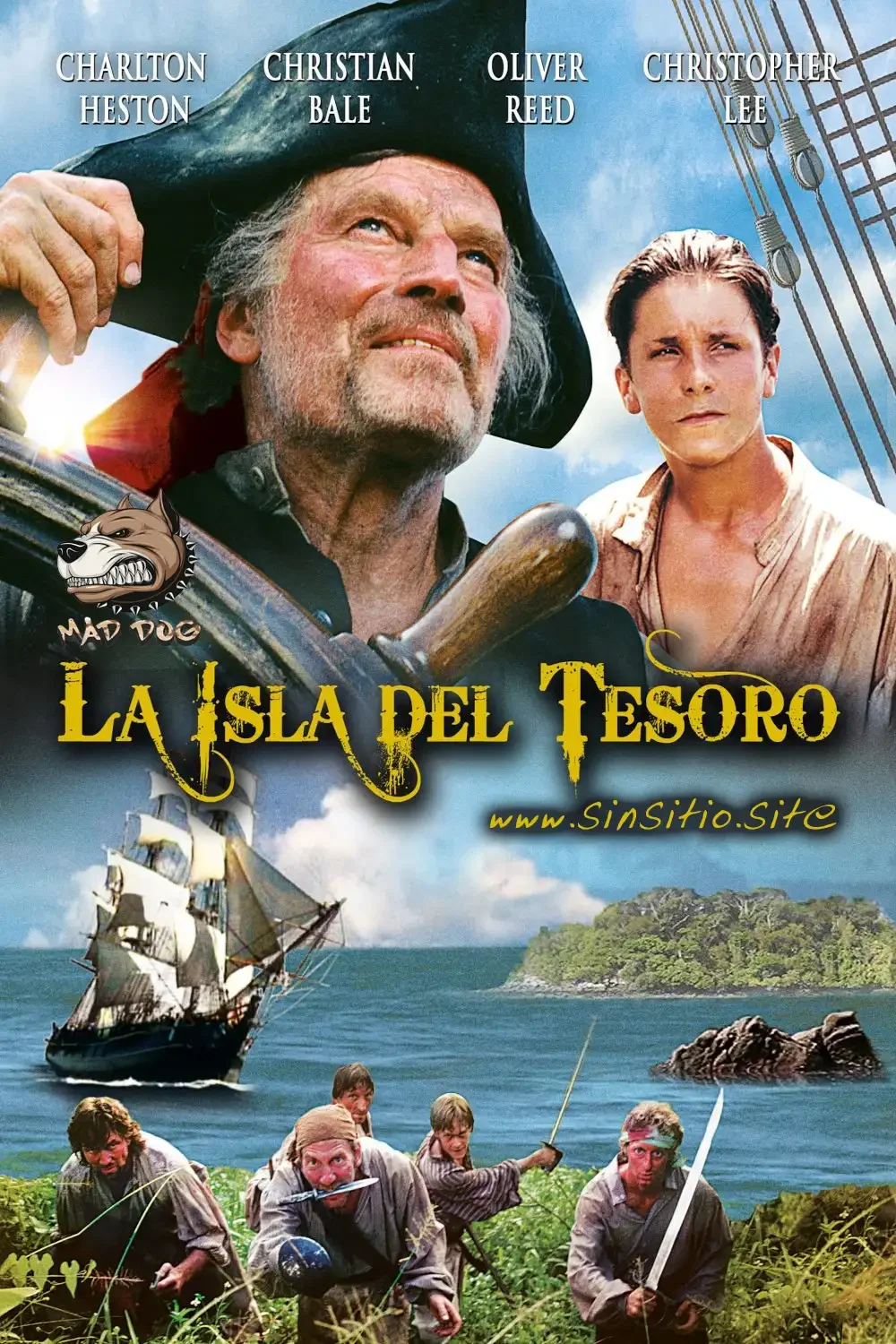 La Isla del Tesoro (1990).(IA remaster) WEBrip 1080p (Spanish-English+Subs)