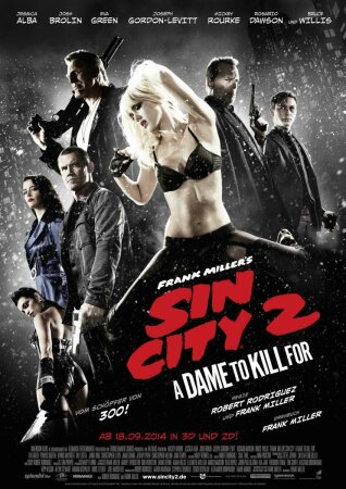 Sin City Una dama por la que matar (2014) Robert Rodriguez, Frank Miller