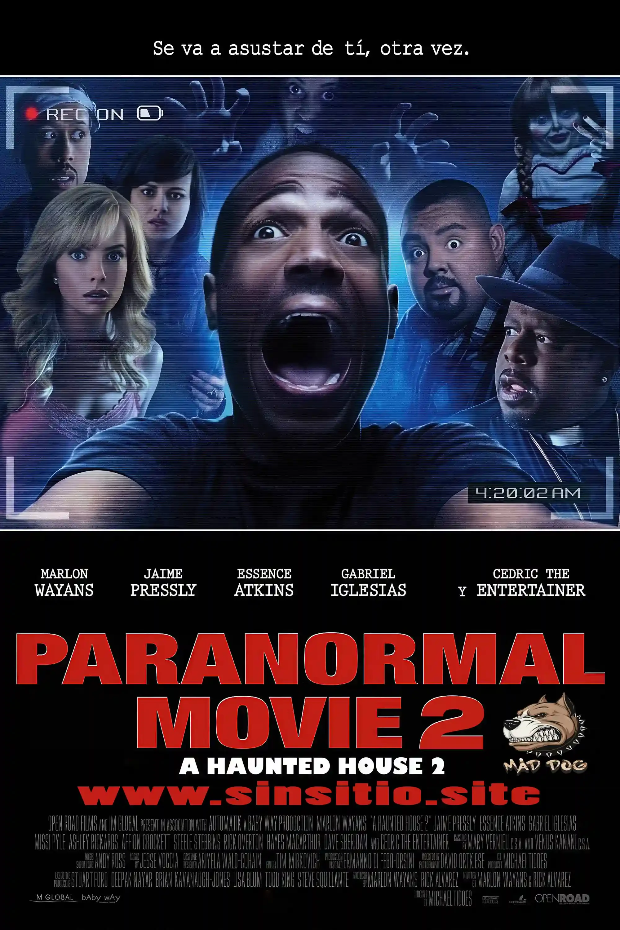 Paranormal Movie 2 (2014).BDrip 1080p (Spanish-English+Subs)
