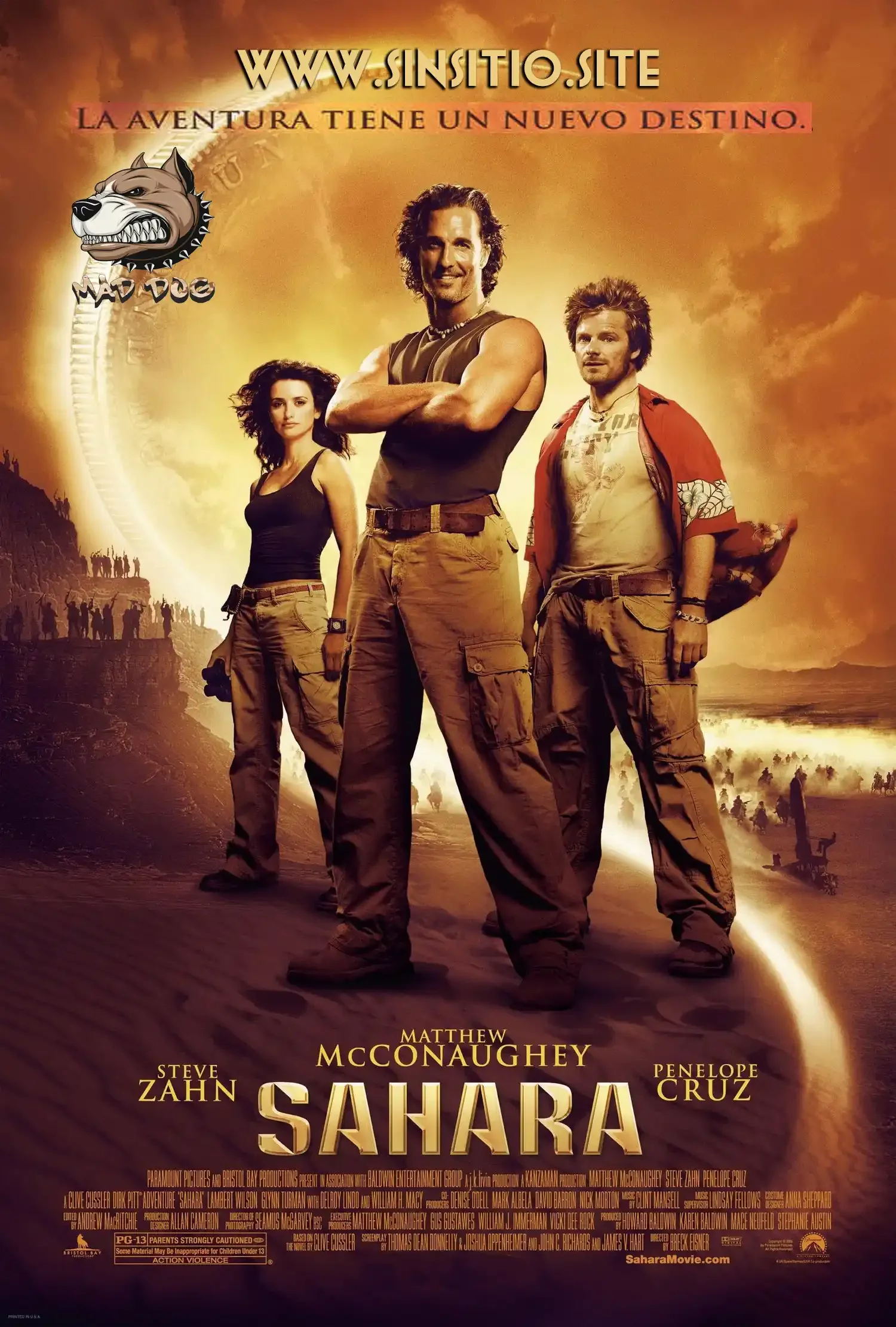 Sahara (2005).BDrip 720p (Spanish-English+Subs)