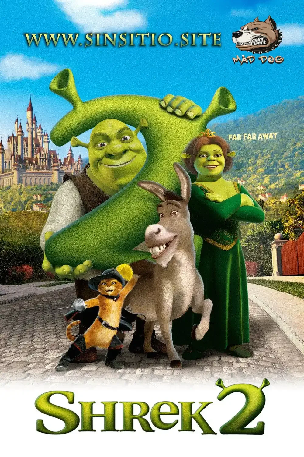 Shrek 2 (2004).BDrip 1080p (Spanish-English+Subs)