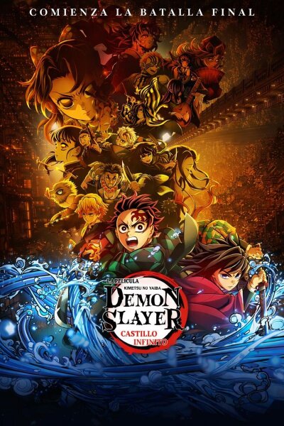 Guardianes de la noche: Kimetsu no Yaiba - La fortaleza infinita BDrip XviD Castellano