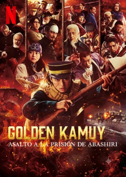 Golden Kamuy: El asalto a la prisión de Abashiri BDrip XviD Castellano