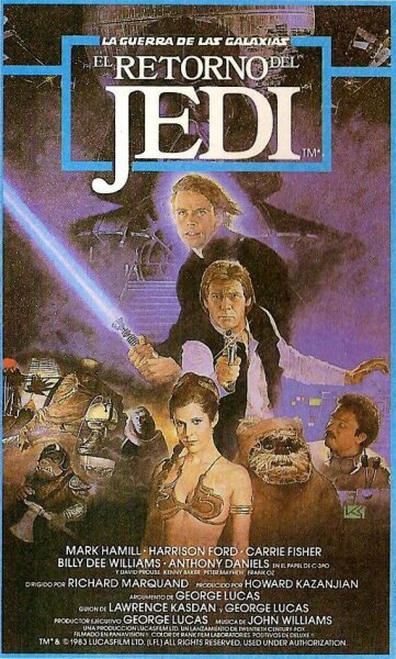La guerra de las galaxias: Episodio VI - El retorno del Jedi (1983) DVDRip MKV 720p