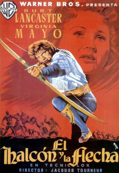 El halcón y la flecha (1950) MKV 1080p