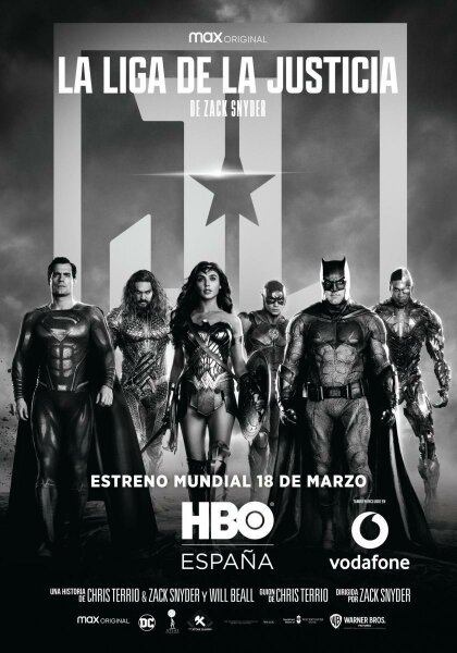 La Liga de la Justicia de Zack Snyder (2021) Versión en blanco y negro WebRrip MKV
