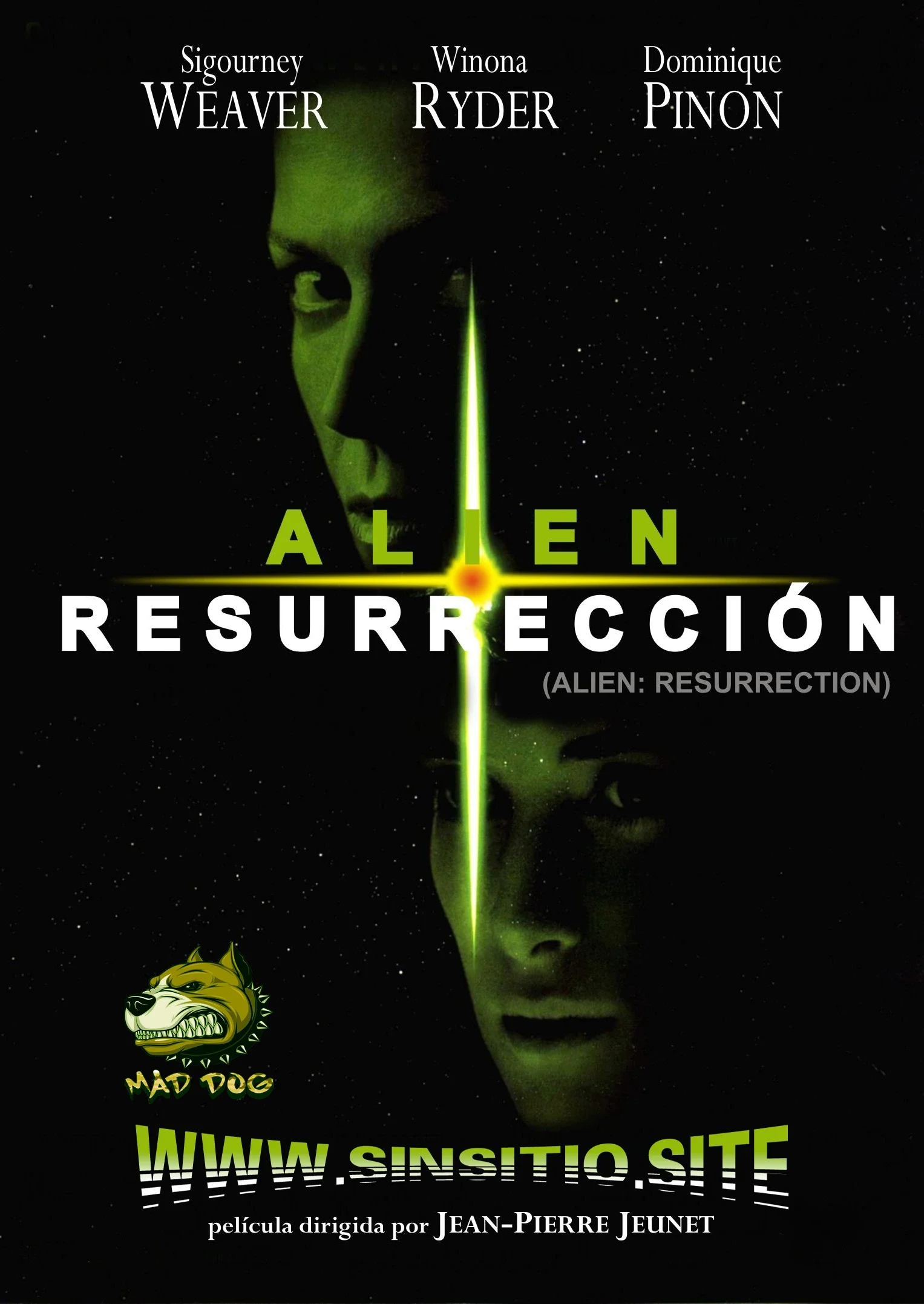 Alien 4,Resurrection (1997).(Ver.Ext) HEVC BDrip 1080p (Spanish-English+Subt)