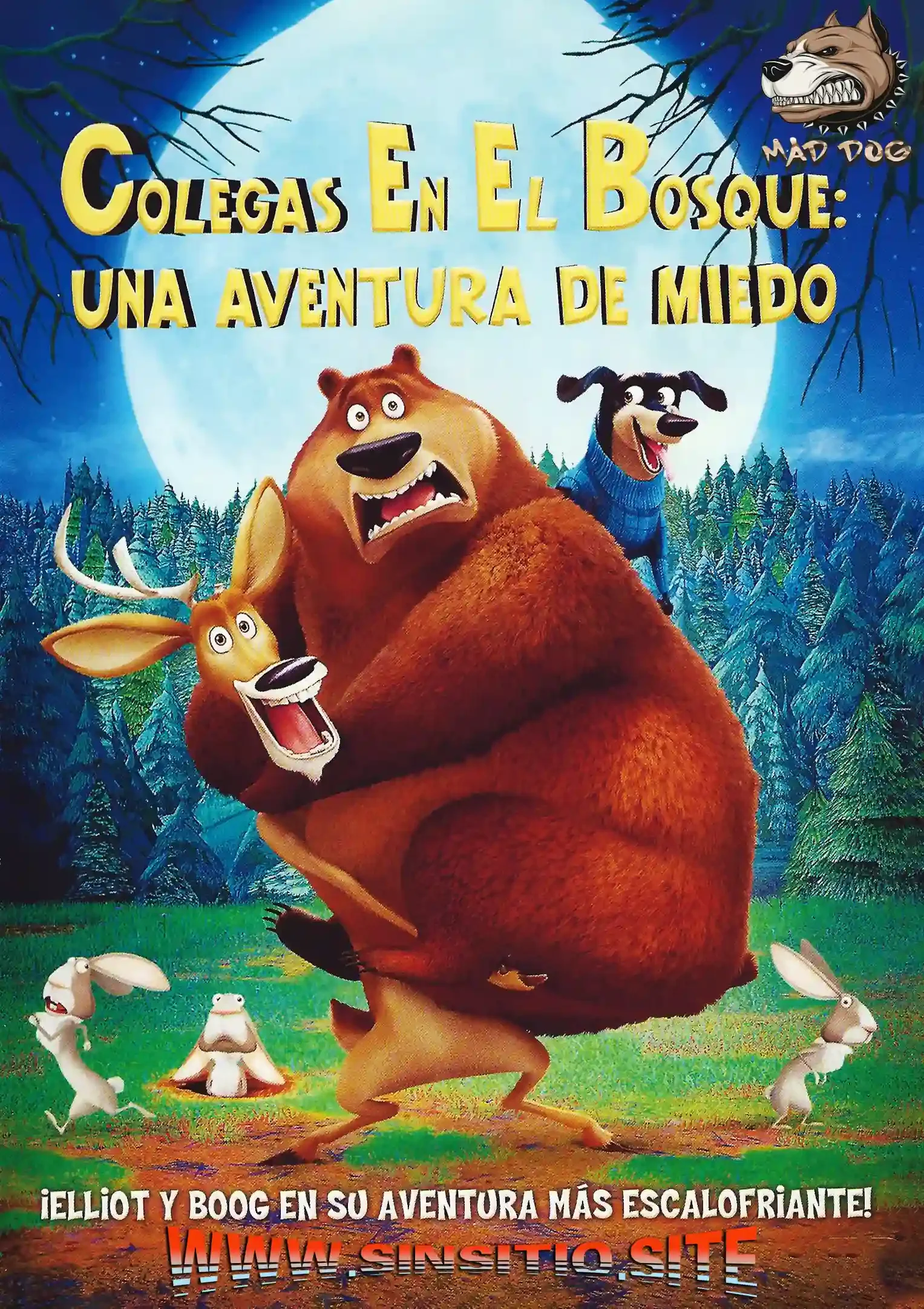 Colegas en el bosque 4, Una aventura de miedo (2015).BDrip720p (Spanish-English+Subs)