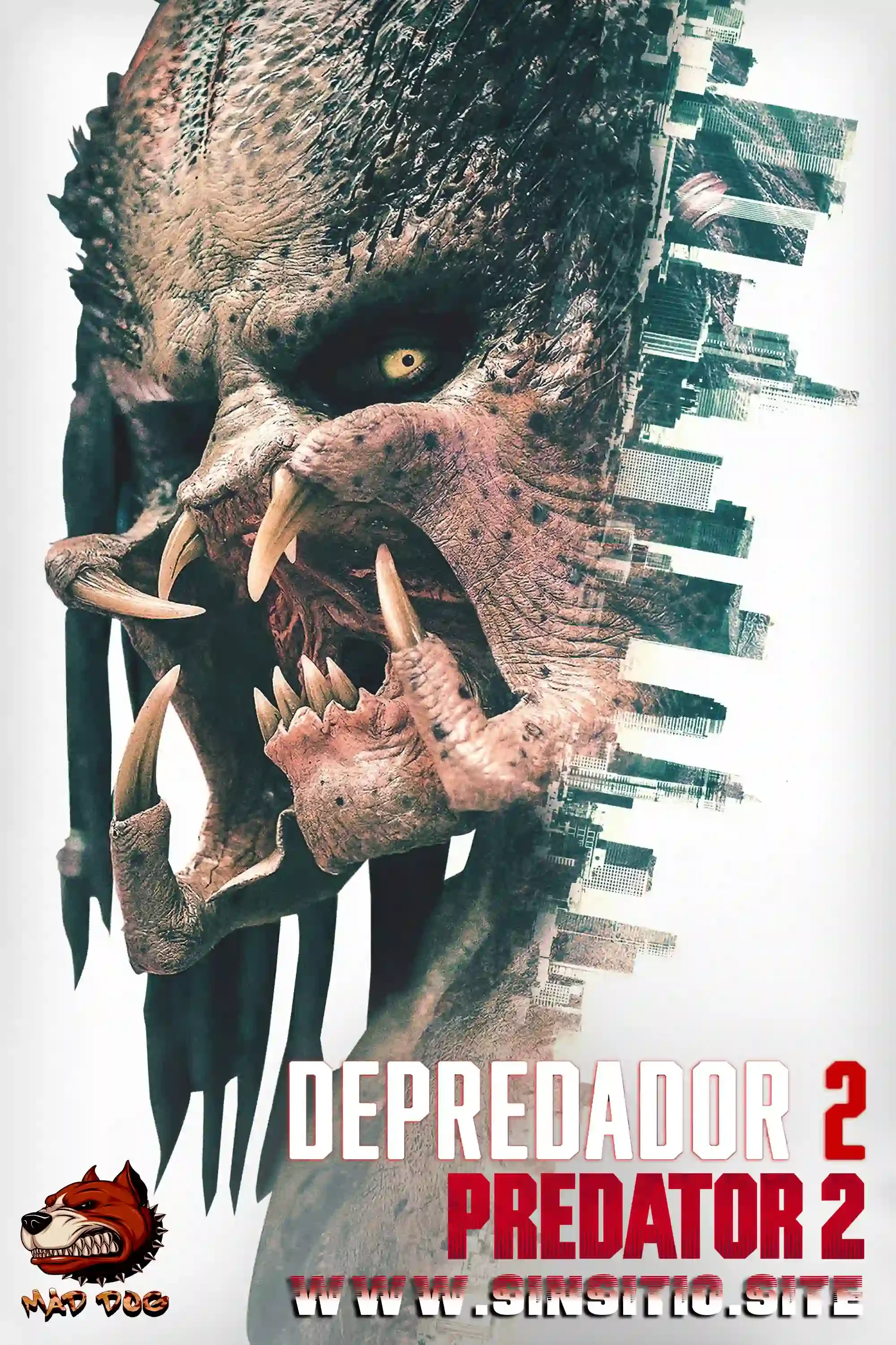 Depredador 2 (1990).BDrip 1080p (Spanish-English+Subt)