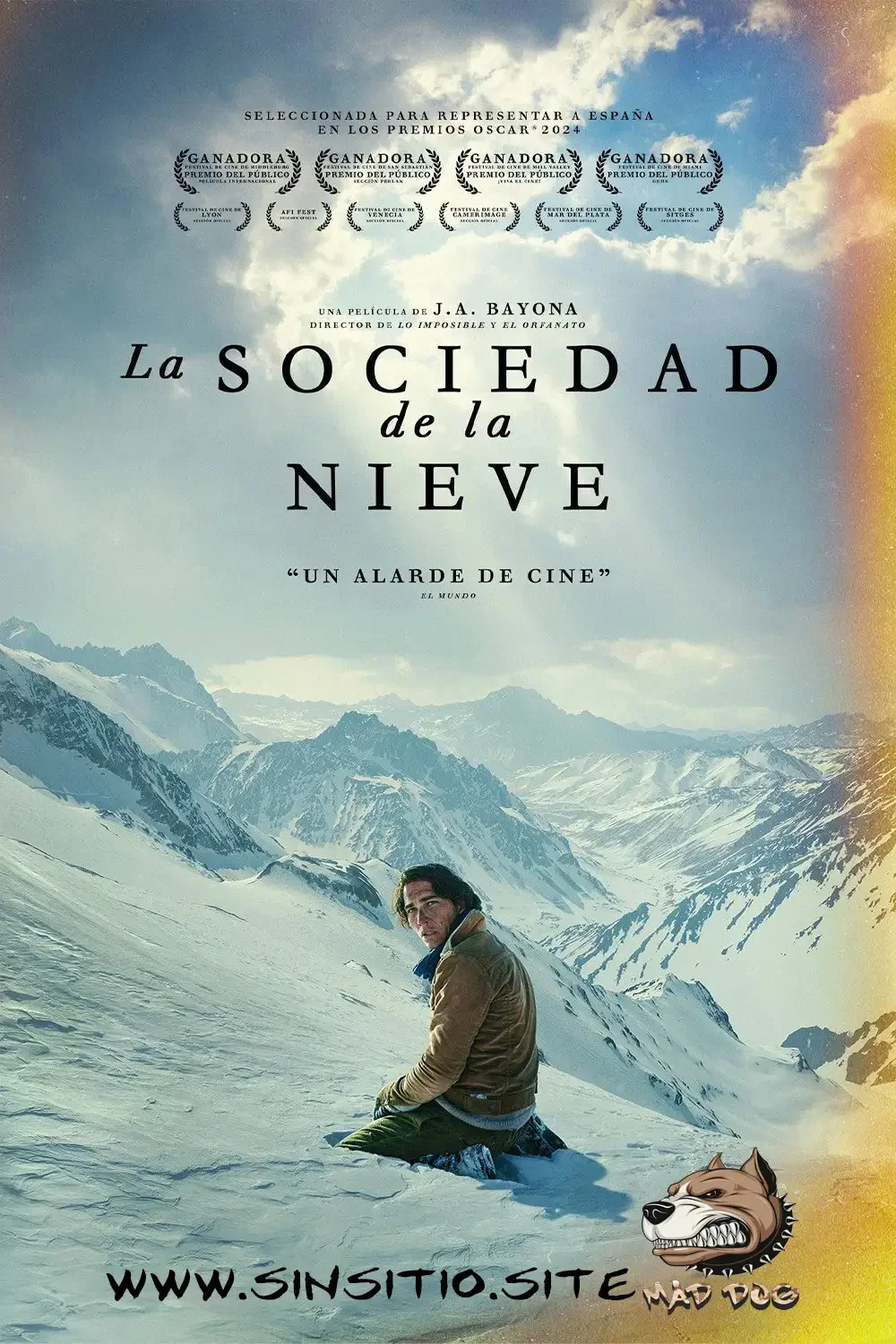 La sociedad de la nieve (2023).HD 1080p (Spanish-English+Subt)