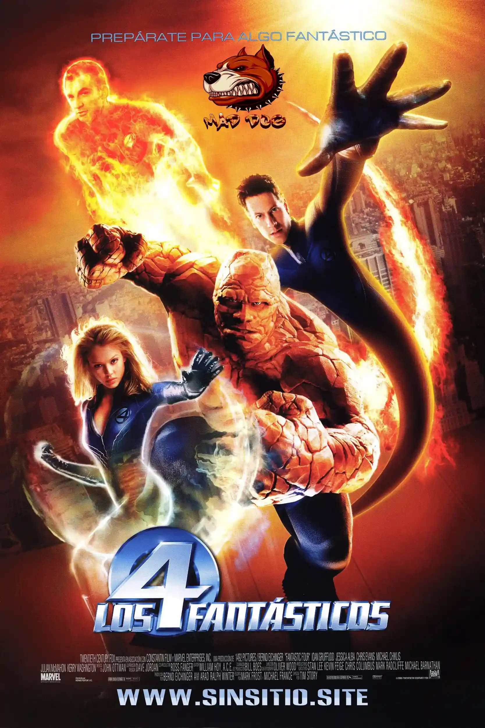 Los 4 Fántasticos (2005).MicroHD 1080p (Spanish+Subt)