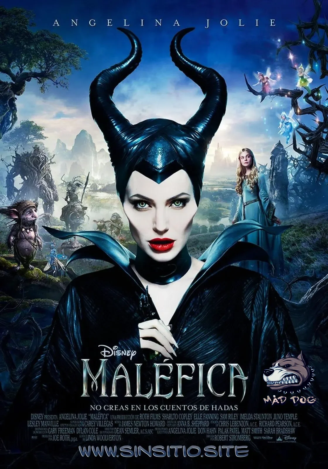 Maléfica (2014).BDrip 1080p (Spanish-English+Subt)