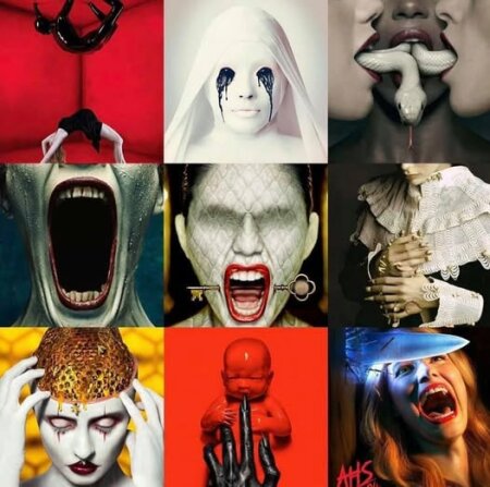 American Horror Story  (2013-.....) T1,T2,T3,T4.T5