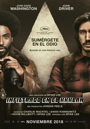 Infiltrado en el KKKlan (2018) Spike Lee