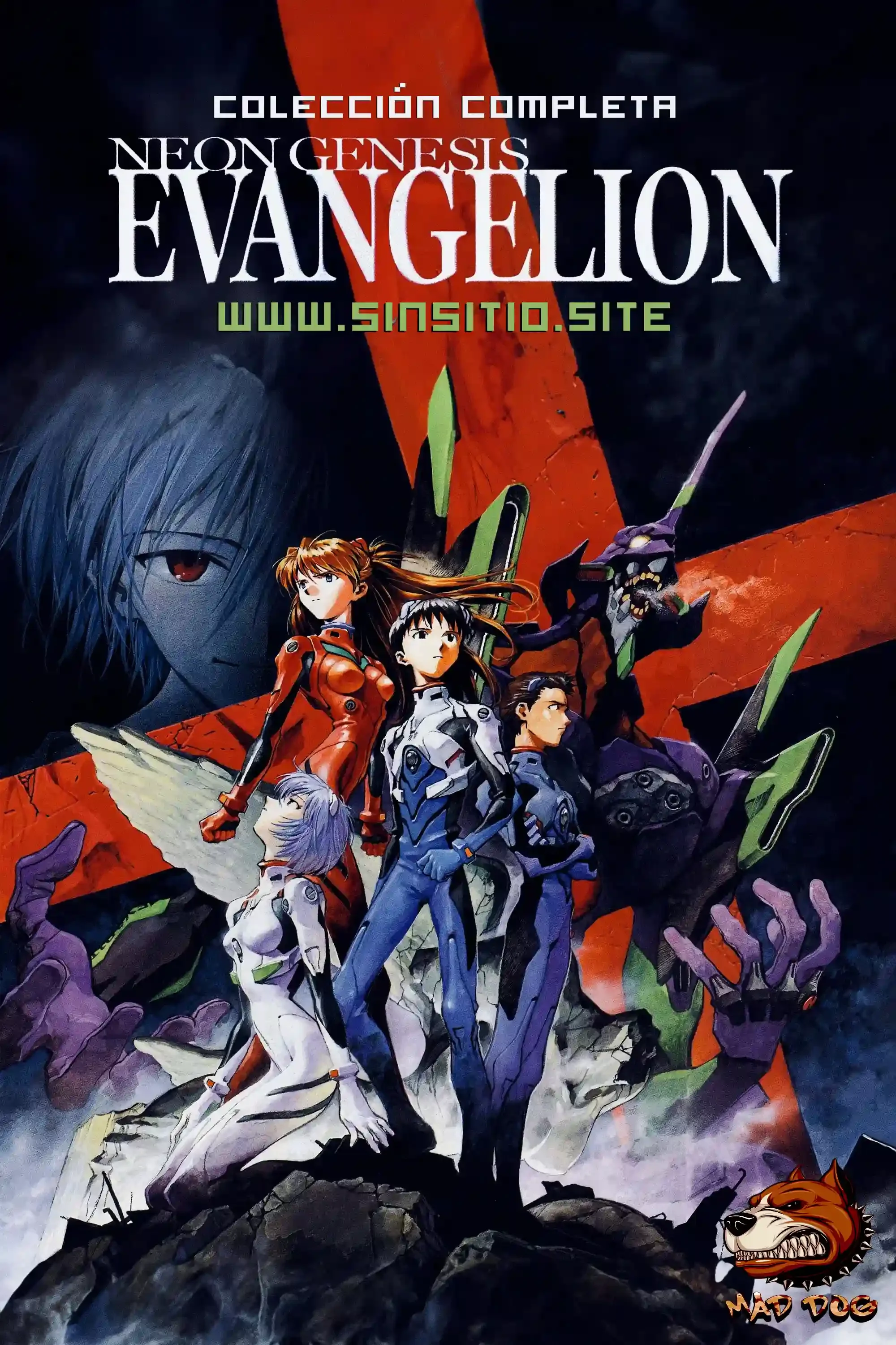 Neon Genesis Evangelion (1995).HEVC 720p (Spanish-Japanese+Subt)
