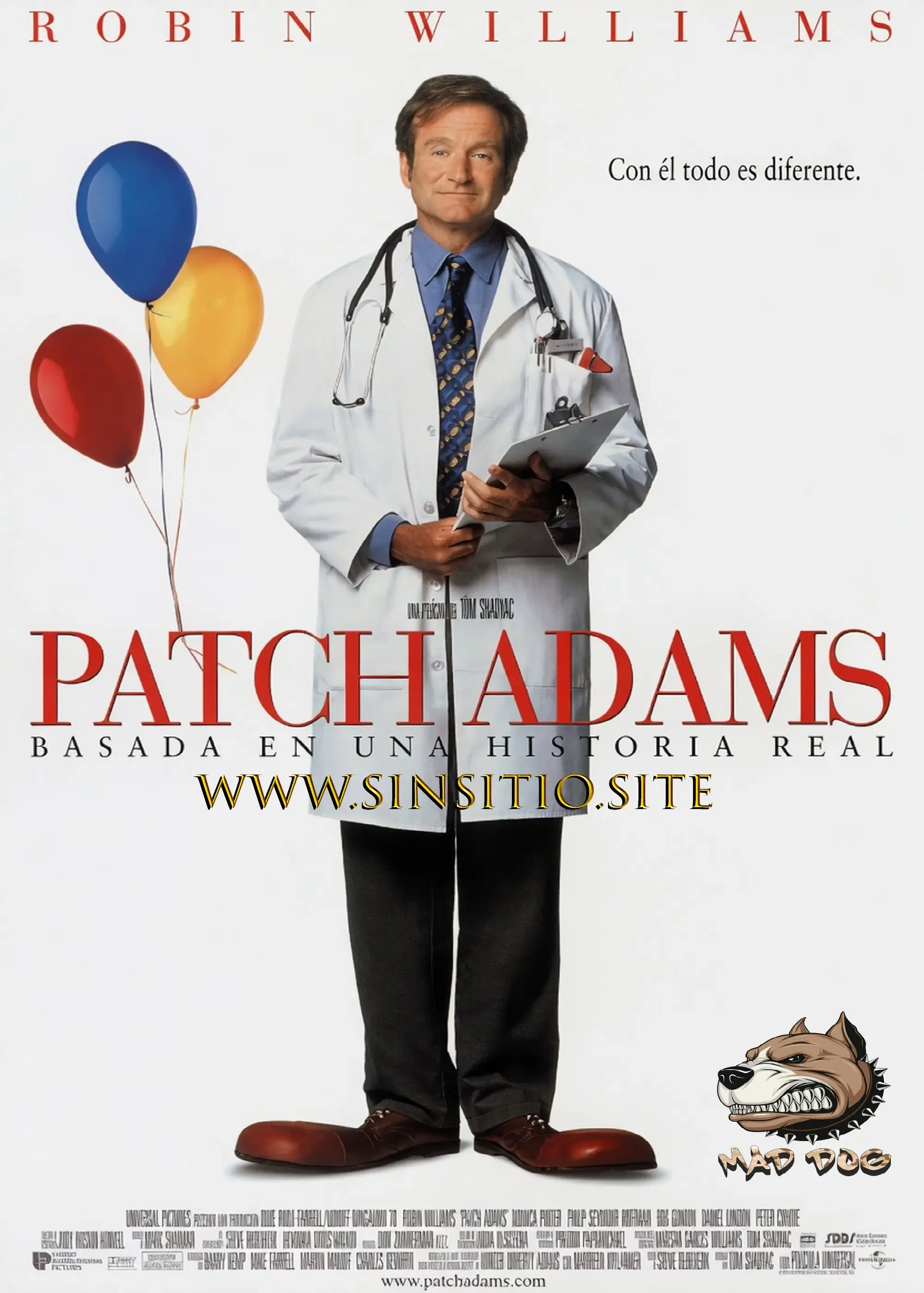 Patch Adams (1998).HEVC BDrip 1080p (Spanish-English+Subt)