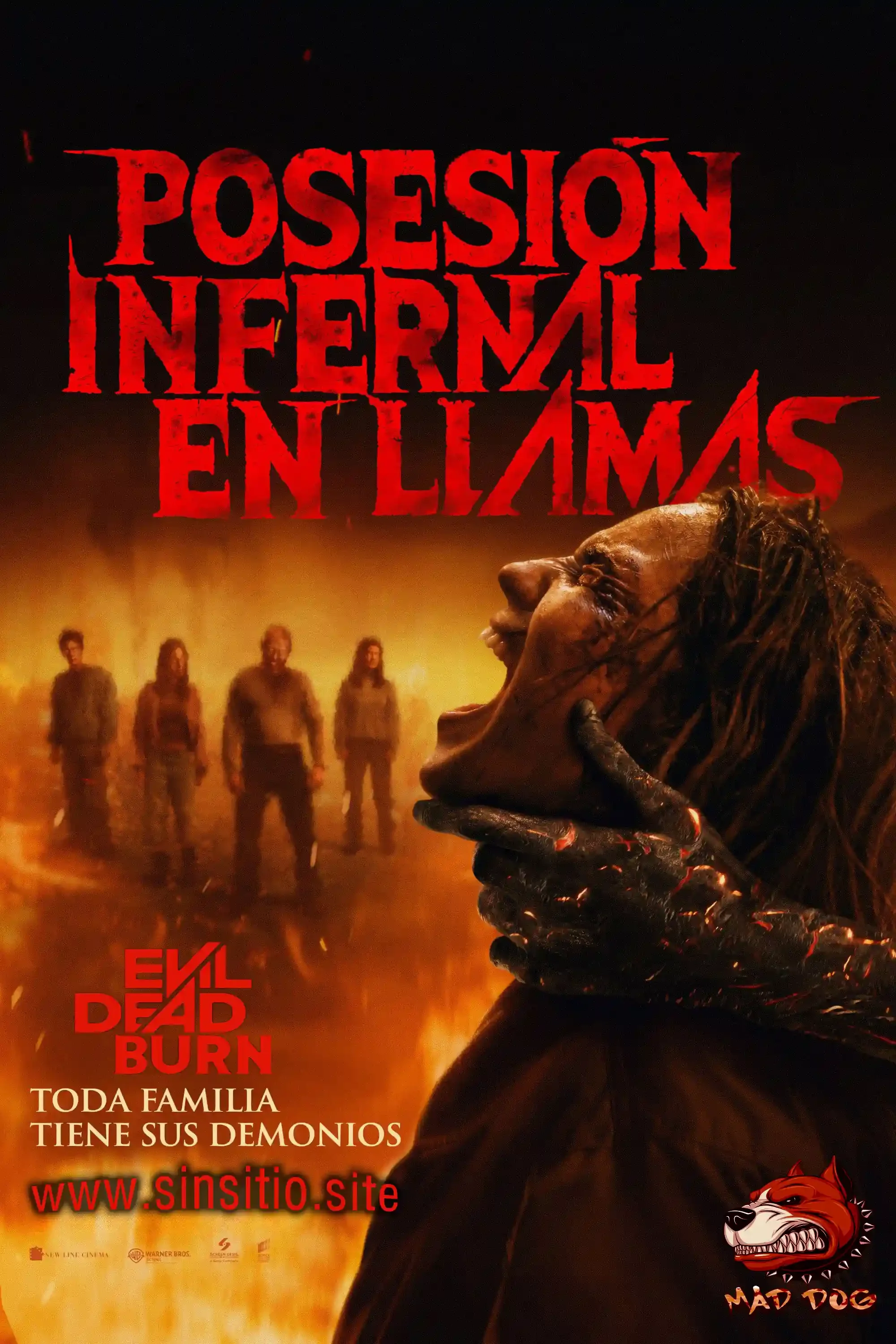 Posesión infernal, En llamas (2026). WEB-DL 1080p (Español Latino + Subs)