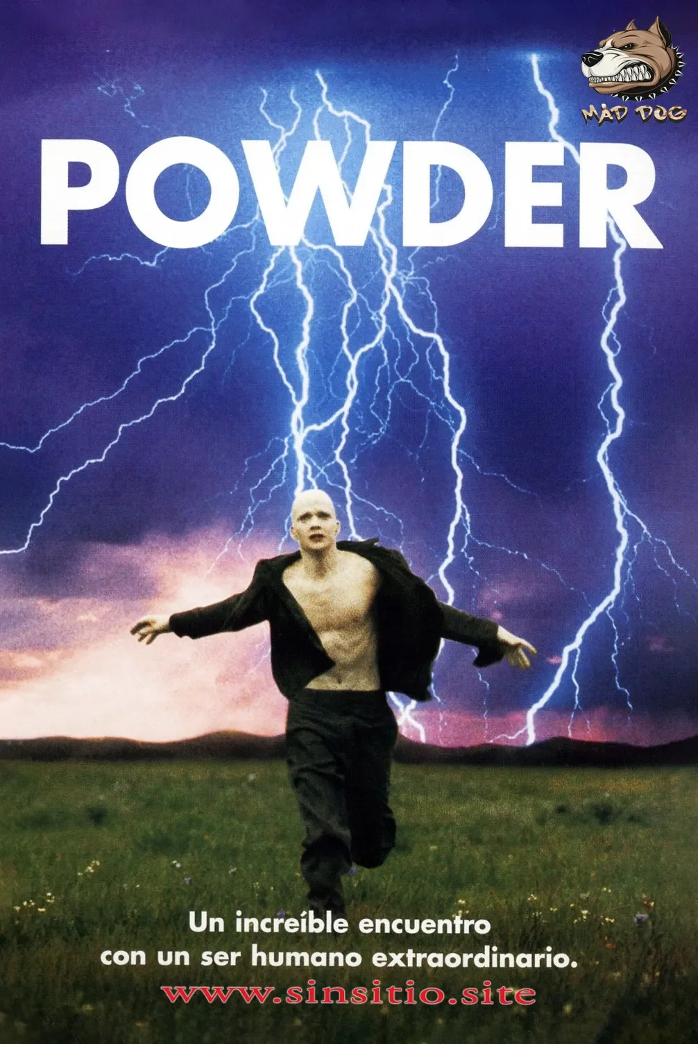 Powder (1995).(Pura energía) HEVC HD 1080p (Spanish-English+Subt)