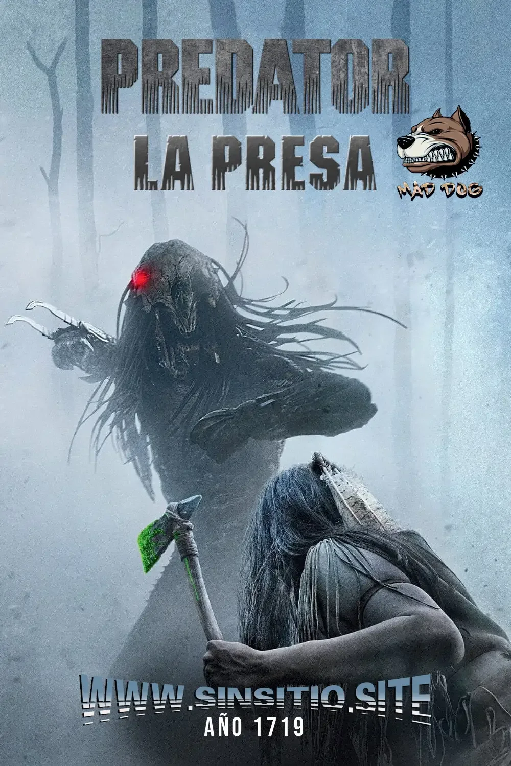 Predator,La presa (2022).BDrip 1080p (Spanish-English+Subt)