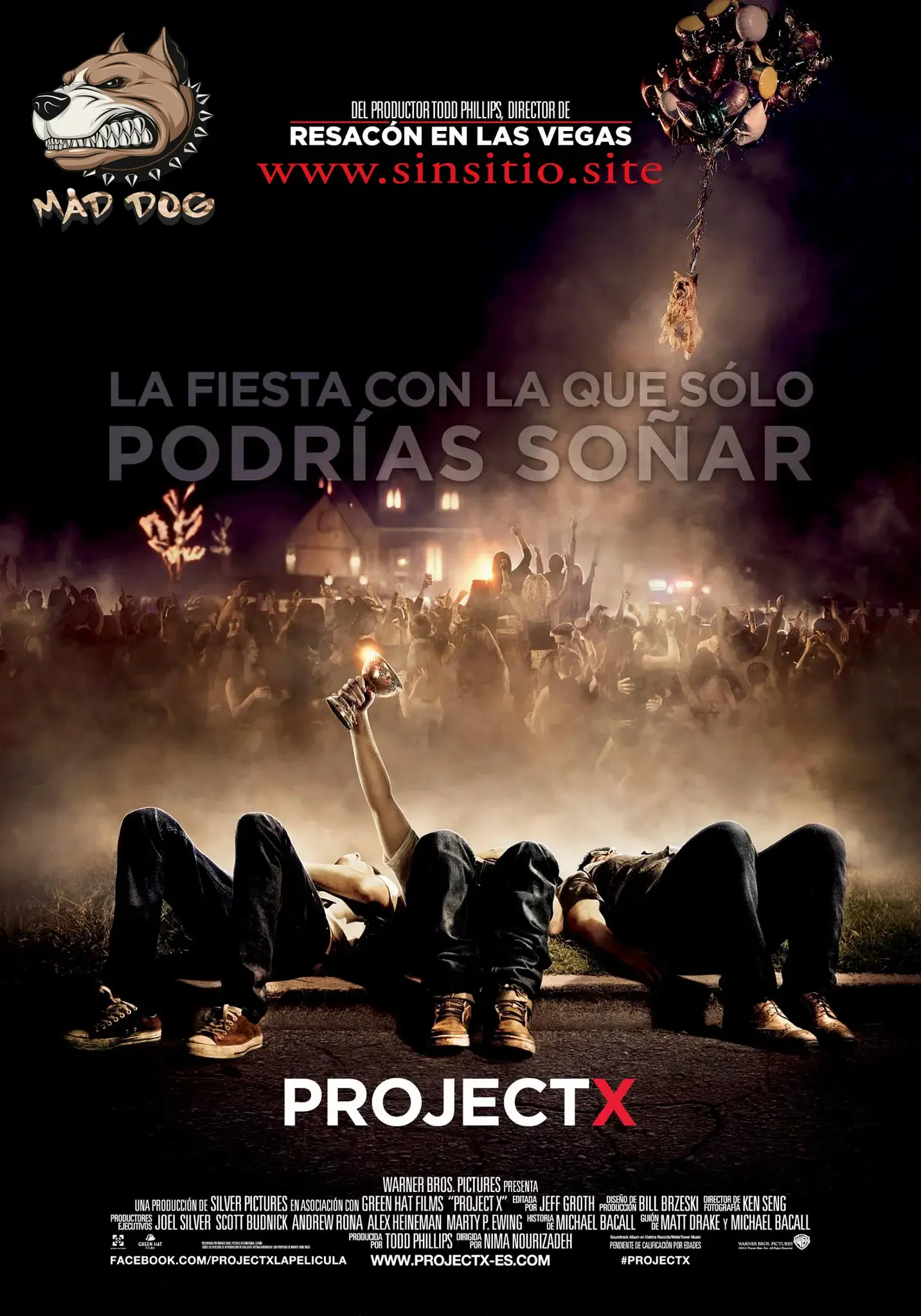 Proyecto X (2012).HEVC BDrip 1080p (Spanish-English+Subt) (By josemanuelps) Mkv + Avi