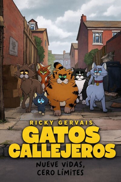 Gatos callejeros, de Ricky Gervais T1