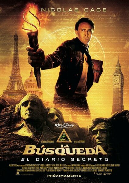 La busqueda 2 El diario secreto (2007) Mkv 1080p DTS Dual