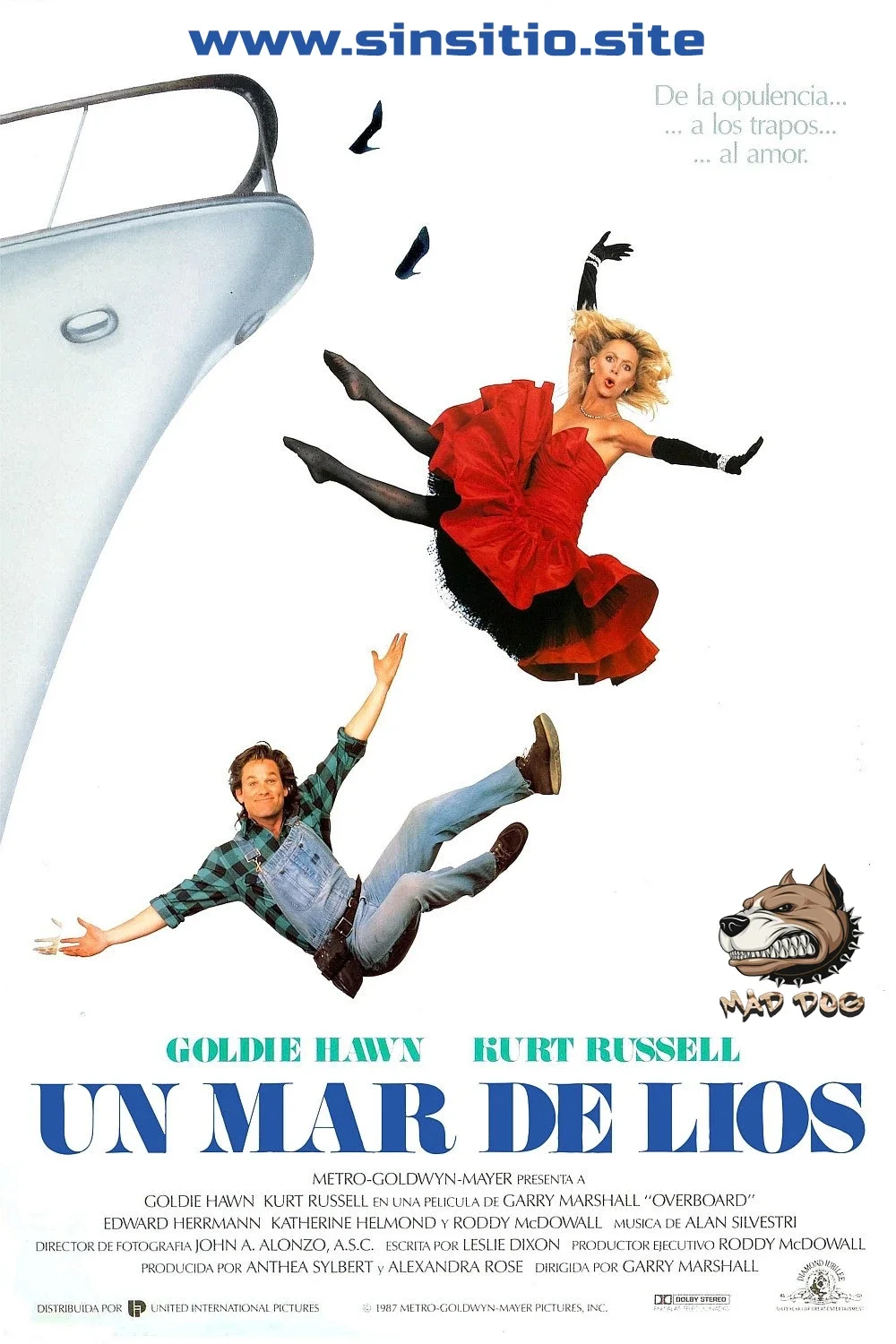 Un mar de líos (1987).BDrip 1080p (Spanish-English+Subt)