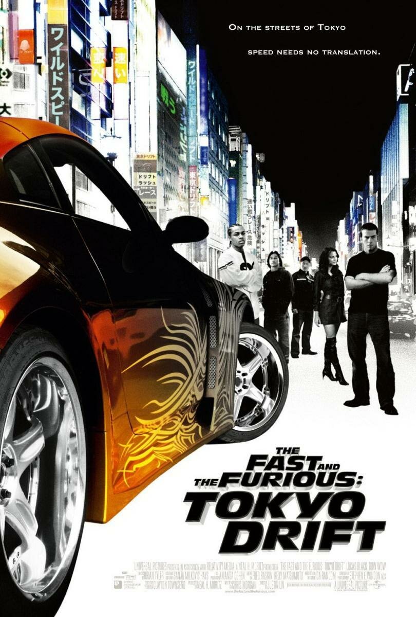 A Todo Gas 3 Tokyo Race - The Fast and the Furious Tokyo Drift (2006)