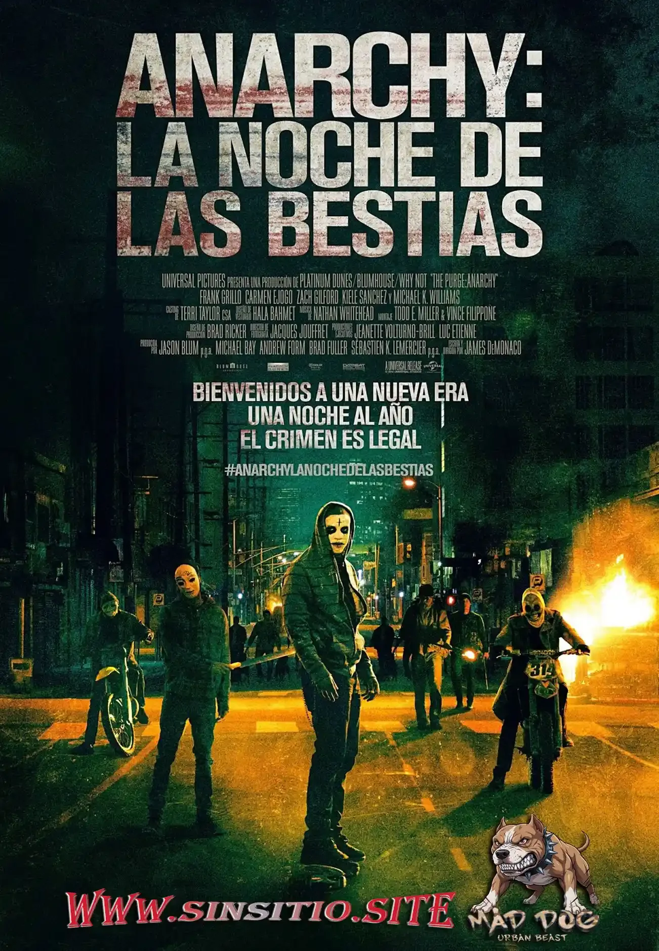 Anarchy,La noche de las bestias (2014).BDrip 1080p (Spanish-English+Subt)