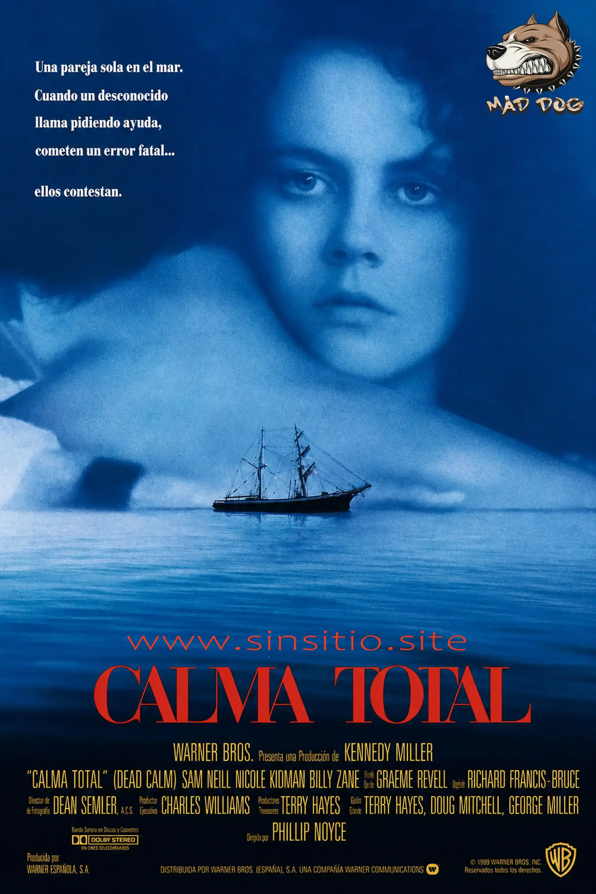 Calma total (1989).HEVC BDRip 1080p (Spanish-English+Subt)