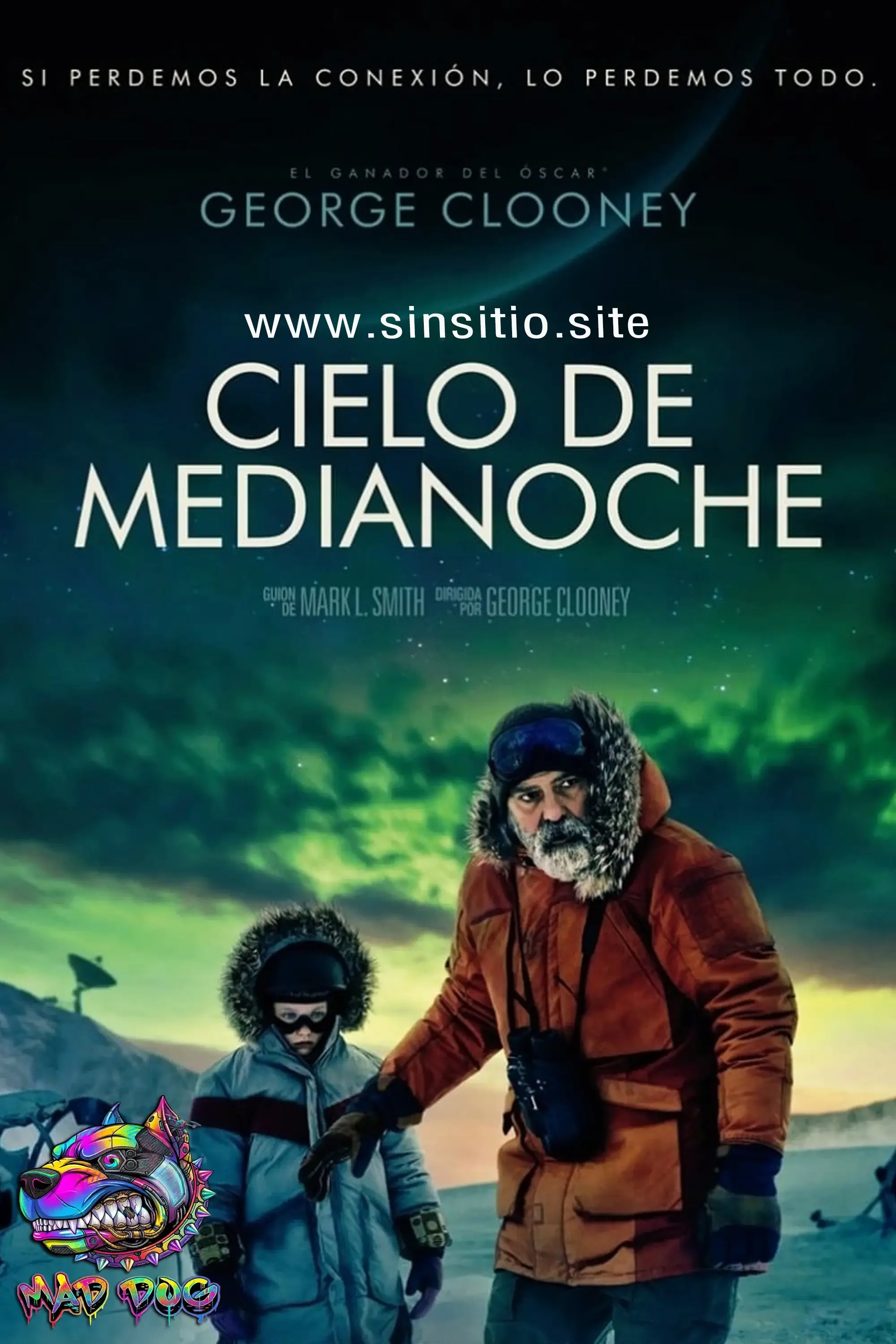 Cielo de medianoche (2020).(The Midnight Sky) HEVC HD 1080p (Spanish-English+Subt)