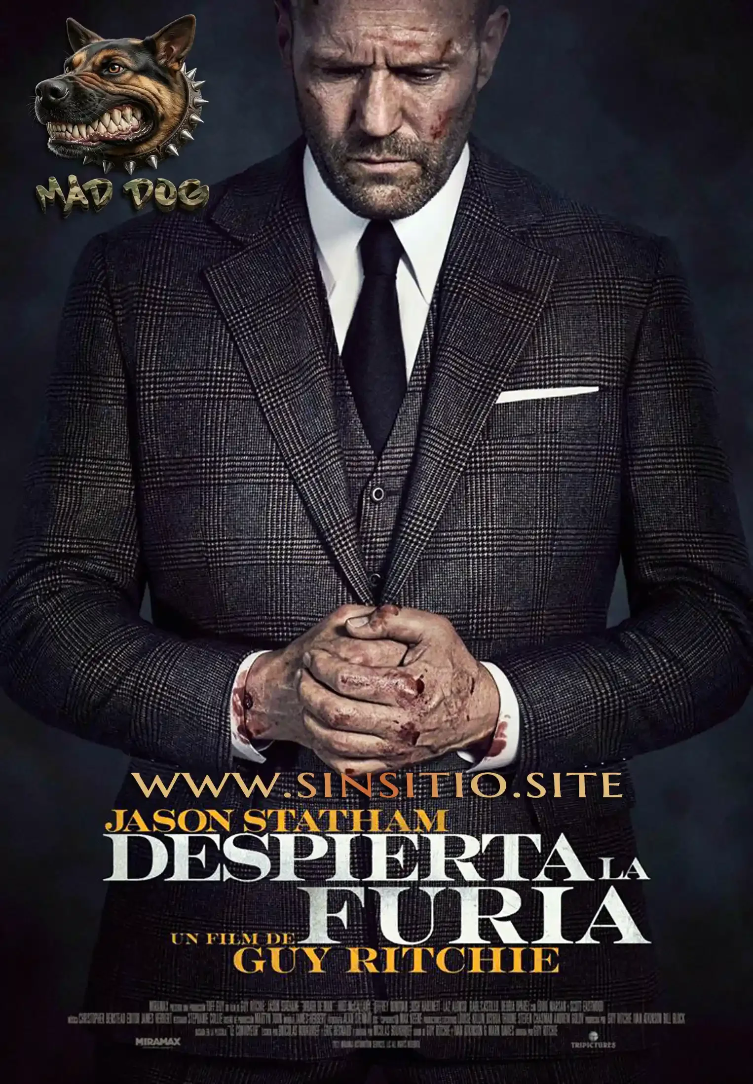 Despierta la furia (2021).(Wrath Of Man) HEVC HD 1080p (Spanish-English+Subt)