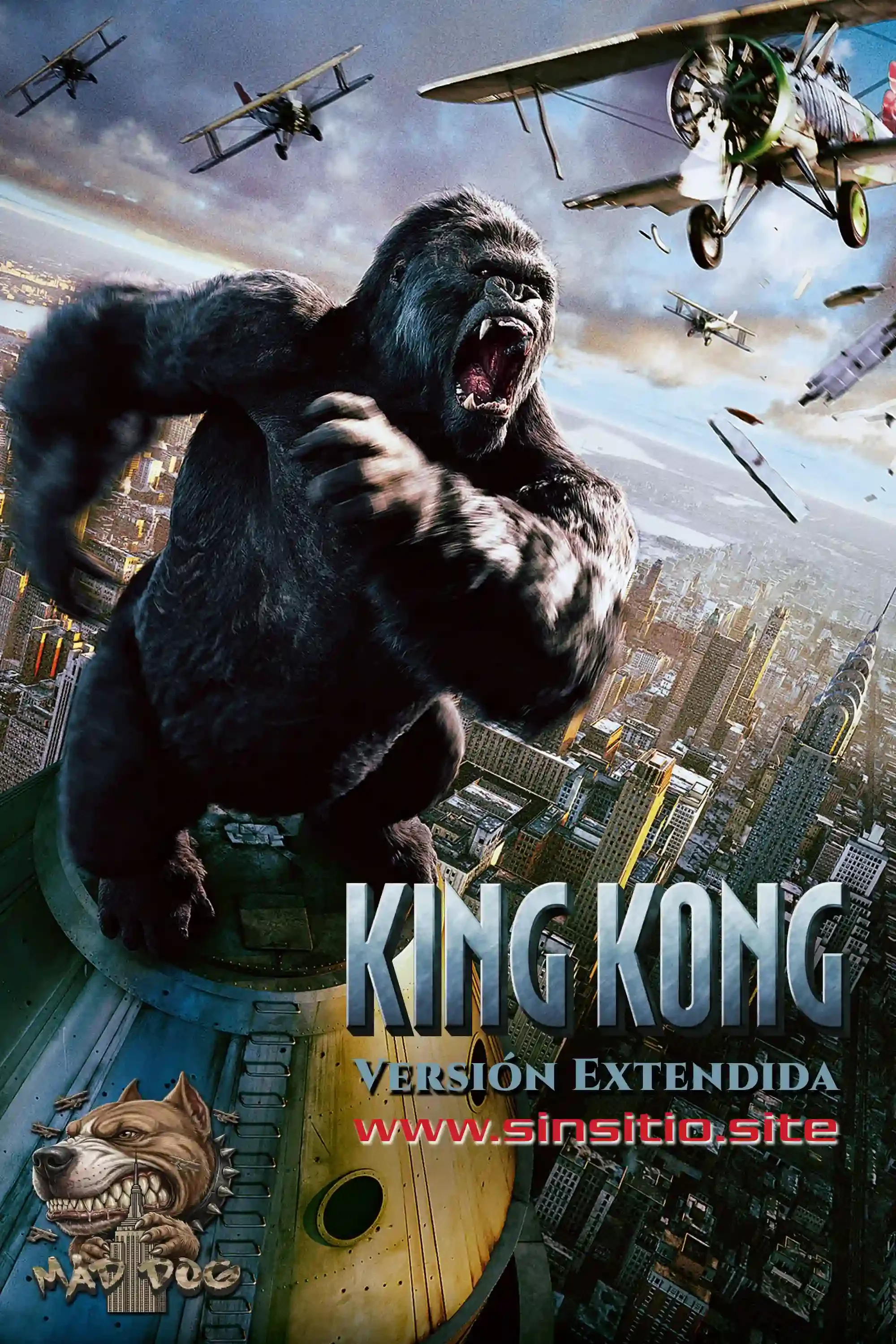 King Kong (2005).(Vers.Ext).BDrip 1080p (Spanish-English+Subt)