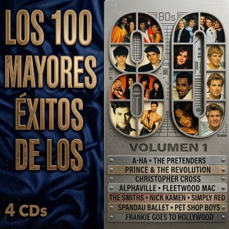 VA - Los 100 Mayores Éxitos de los 80 (Vol. 1 - 4 CD - 1997) Mp3