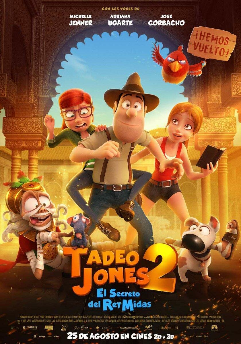 Tadeo Jones 2. El secreto del Rey Midas (2017) [CLYON]